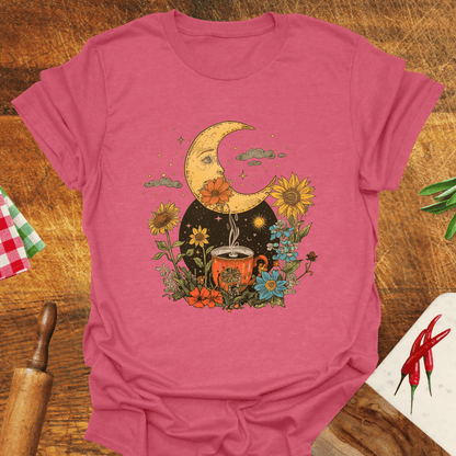 Wonderful Coffee Illustration T-Shirt