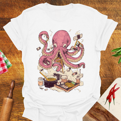 Octopus Sushi Chef T-Shirt