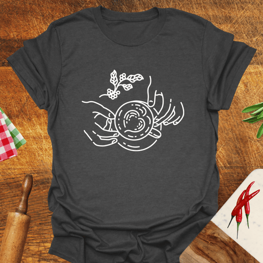 Coffee Lovers' Lineart T-Shirt