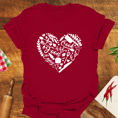 Cooking Heart T-Shirt