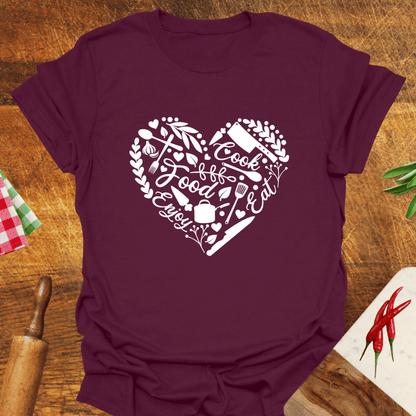 Cooking Heart T-Shirt
